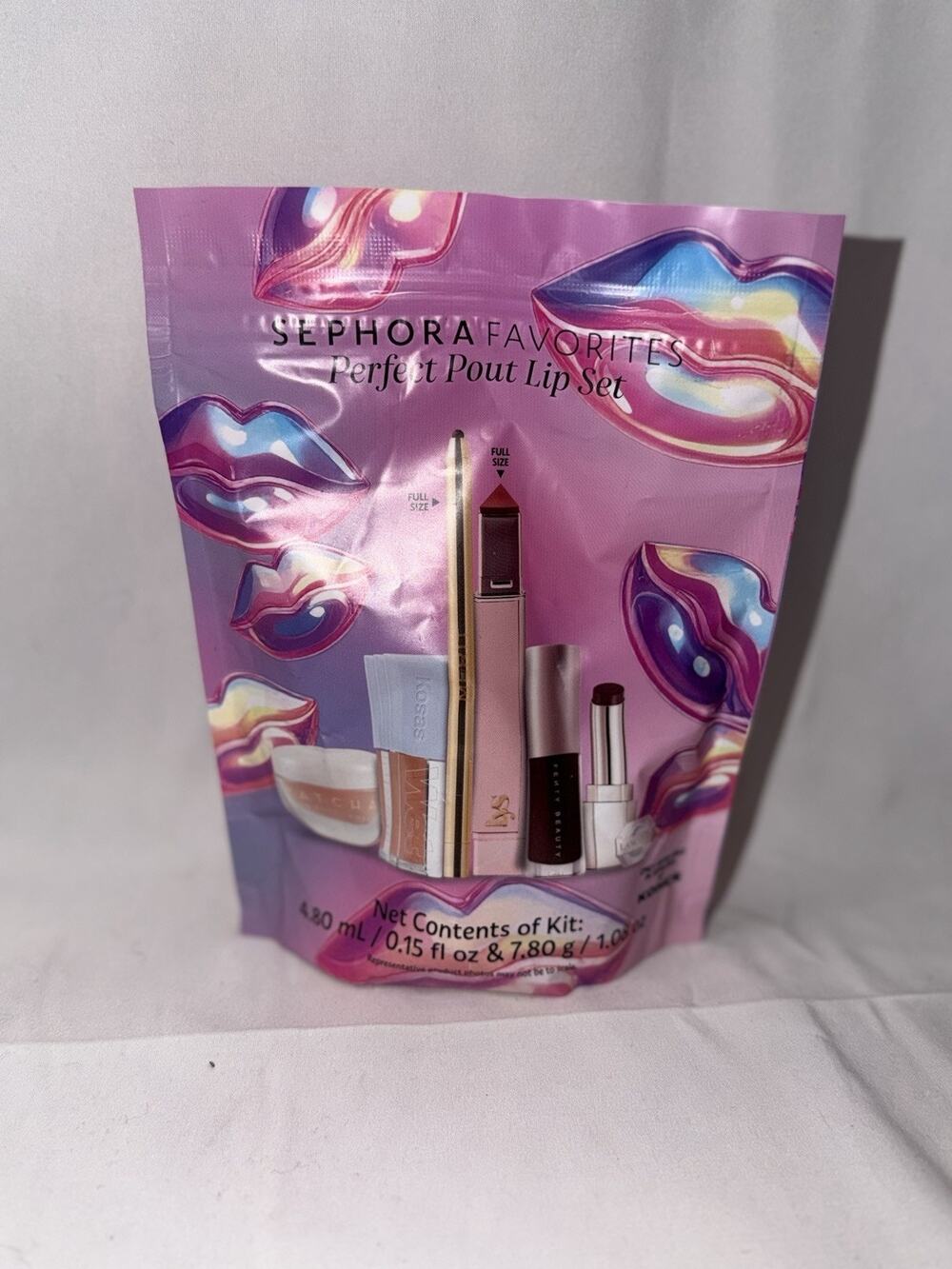 Sephora Favorites Perfect Pout Lip Set 5-Piece Makeup Kit - NEW SEALED